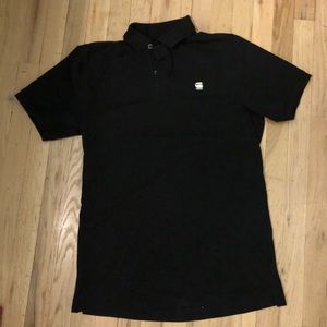 G-Star Raw black polo shirt